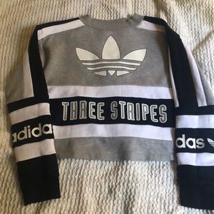 Adidas cropped crew neck